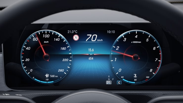 Geschwindigkeitslimit-Assistent Bild 1