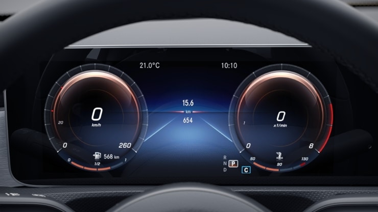 Volldigitales Instrumenten-Display 2