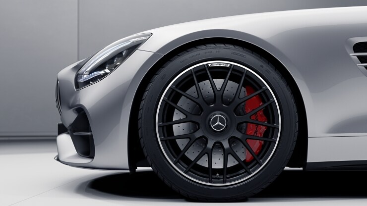 48,3 cm (19")/50,8 cm (20") AMG Schmiederäder im Kreuzspeichen-Design Bild 1