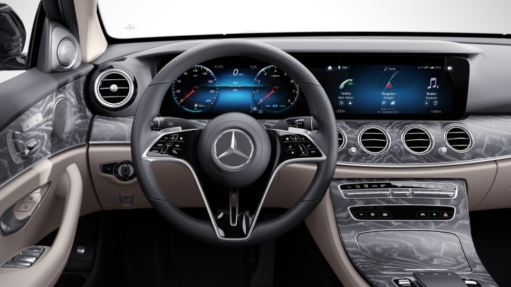 Multifunktions-Lenkrad in Leder Nappa 2