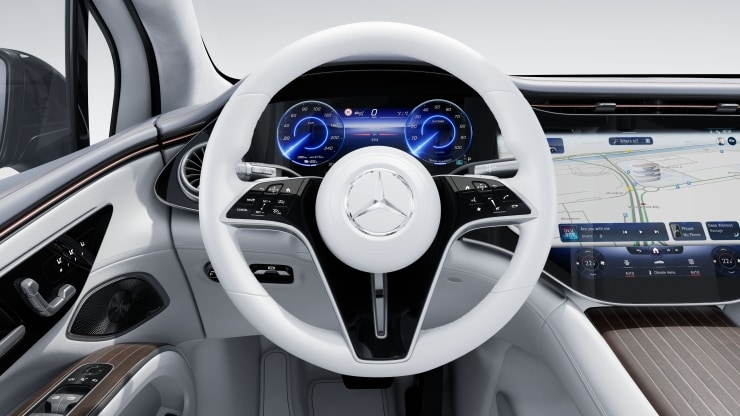 Multifunktionslenkrad in Leder Nappa Bild 1