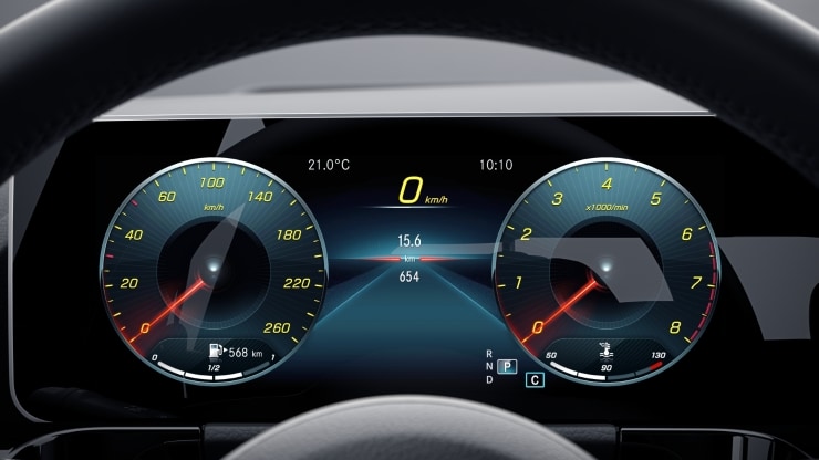 Volldigitales Instrumenten-Display 2