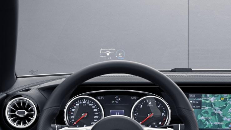 Head-up-Display Bild 1