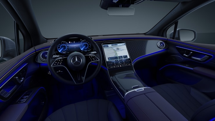 Inserts d&eacute;coratifs r&eacute;tro&eacute;clair&eacute;s avec motif Mercedes-Benz Image 1