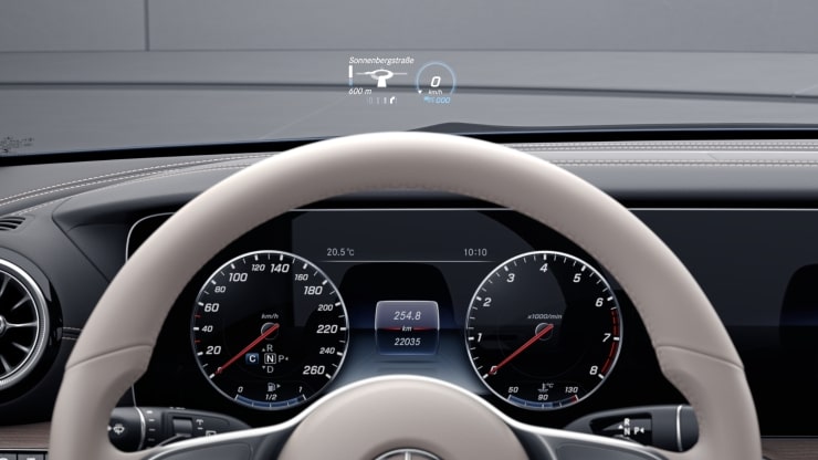 Head-up-Display Bild 1