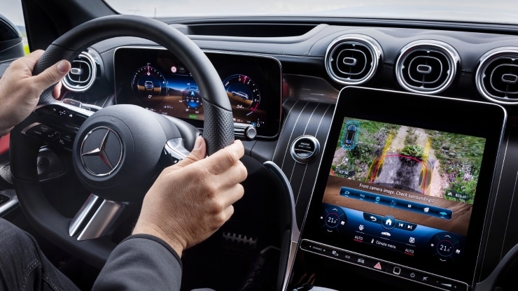 Transparente Motorhaube Bild 1