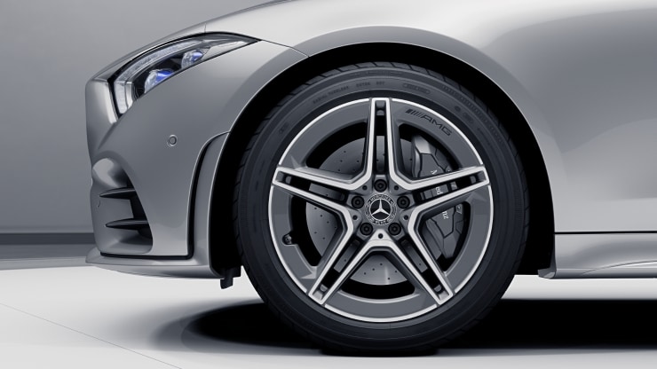 48,3 cm (19") AMG Leichtmetallräder im 5-Doppelspeichen-Design 1