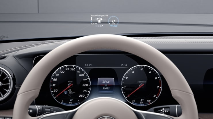 Head-up-Display Bild 1