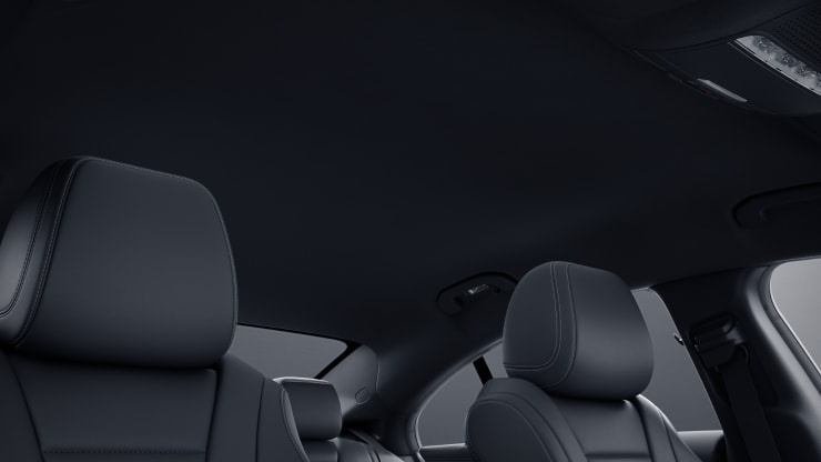 Innenhimmel Stoff schwarz 1