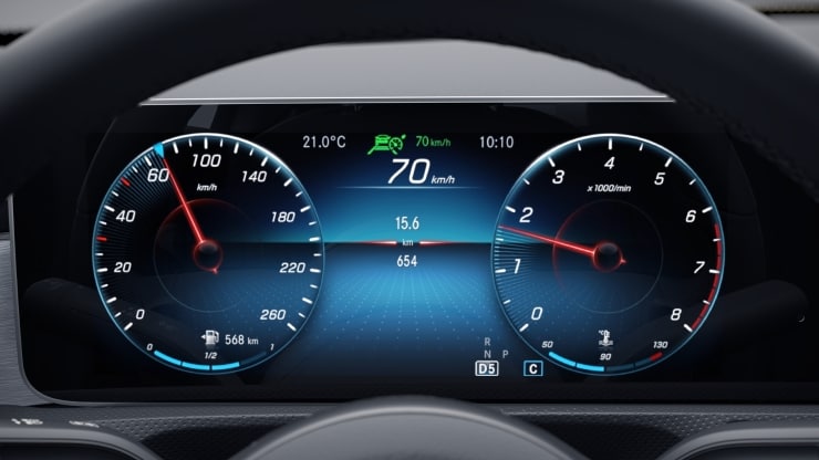 Volldigitales Instrumenten-Display Bild 1