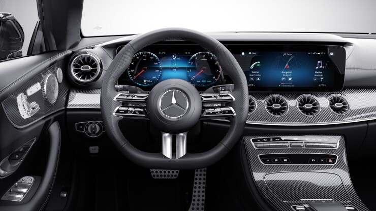 Multifunktions-Sportlenkrad in Leder Nappa 2