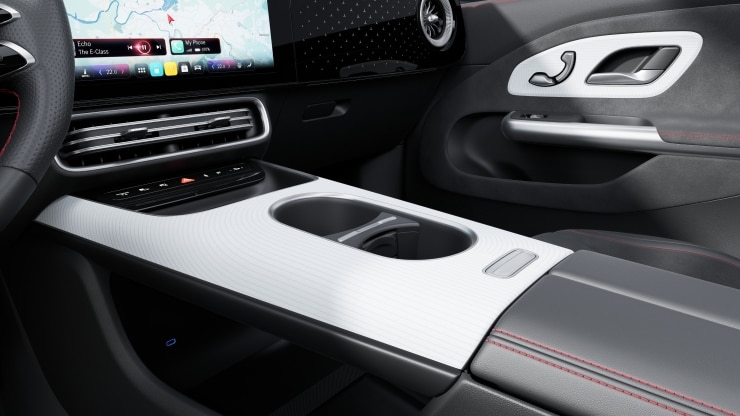 Zierelemente Naturfaser wei&szlig; matt silent lines Bild 1