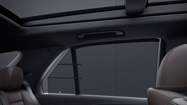 Sonnenrollos elektrisch in den Fondt&uuml;ren links und rechts Bild 1