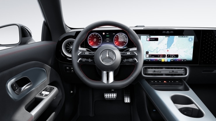 Multifunktions-Sportlenkrad in Leder Nappa 1