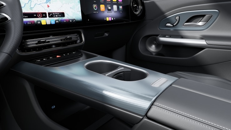 Zierelemente Aluminium mit Carbonschliff hell 1