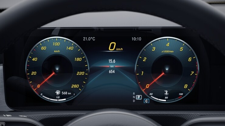 Volldigitales Instrumenten-Display 3