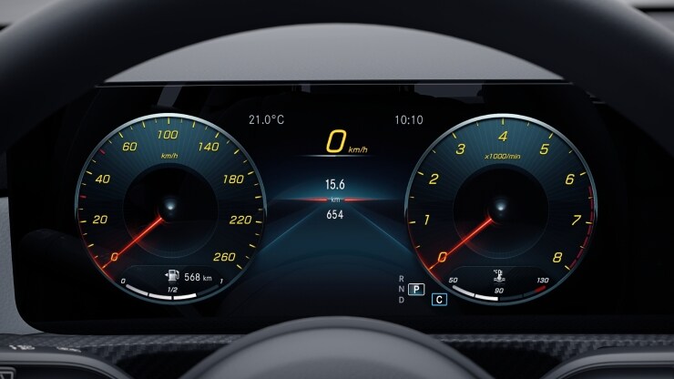 Volldigitales Instrumenten-Display 2