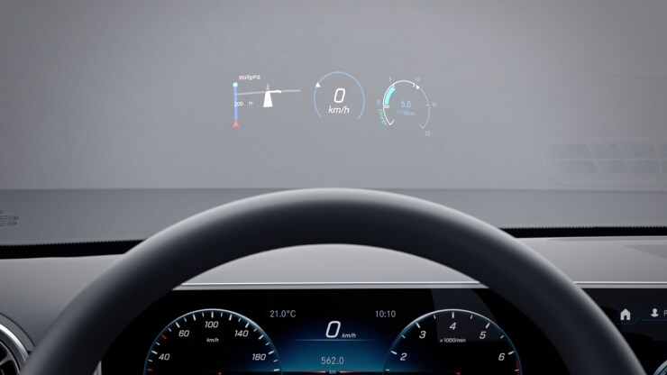 Head-up-Display Bild 1