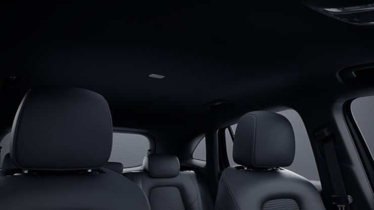 Innenhimmel Stoff schwarz 1