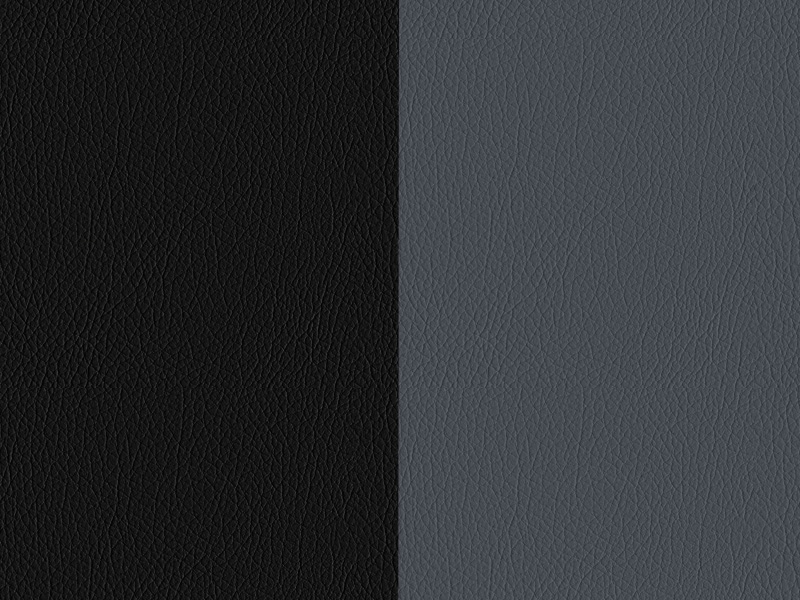 Cuero gris titanio pearl&sol;negro 1