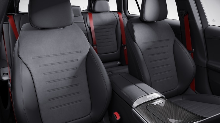 Ceintures de s&eacute;curit&eacute; rouge MANUFAKTUR 1