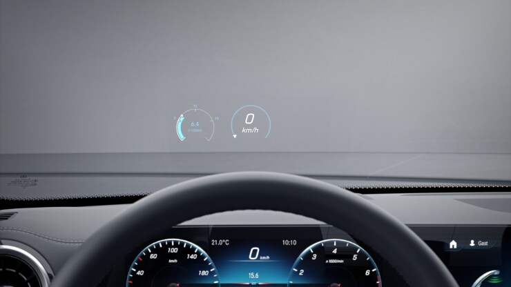 Head-up-Display Bild 1