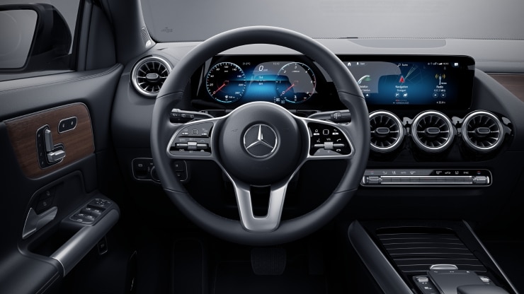 Multifunktions-Sportlenkrad in Leder Nappa Bild 1