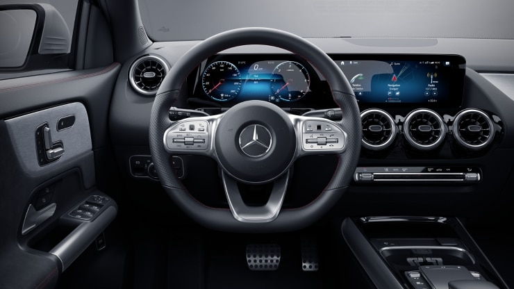 Volant sport multifonctions en cuir Nappa Image 1