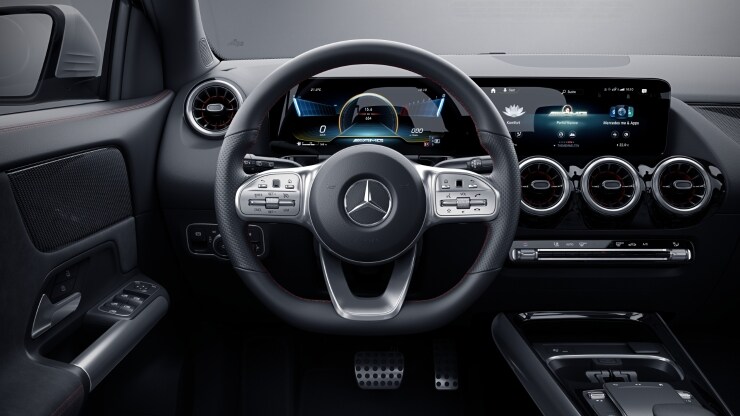 Volante deportivo multifunci&oacute;n forrado en cuero napa 2