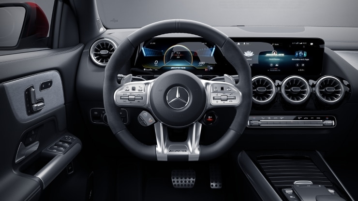 AMG Performance Lenkrad in Leder Nappa / Mikrofaser MICROCUT Bild 1