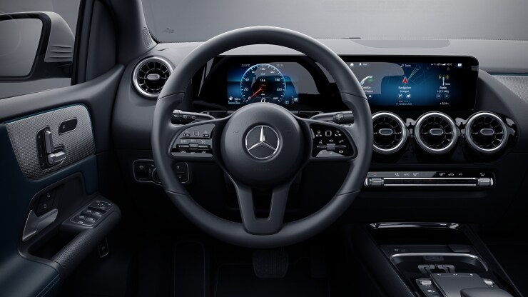 Multifunktions-Sportlenkrad in Leder 2