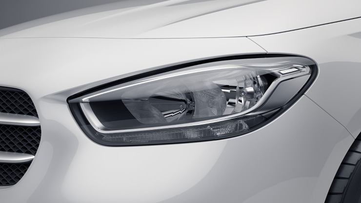 Halogen-Scheinwerfer mit integriertem LED-Tagfahrlicht Bild 1