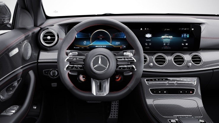 AMG Performance Lenkrad in Leder Nappa &sol; Mikrofaser MICROCUT Bild 1