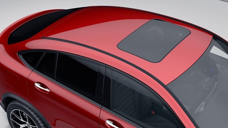 Techo corredizo el&eacute;ctrico de cristal con protecci&oacute;n antiaprisionamiento Imagen 1