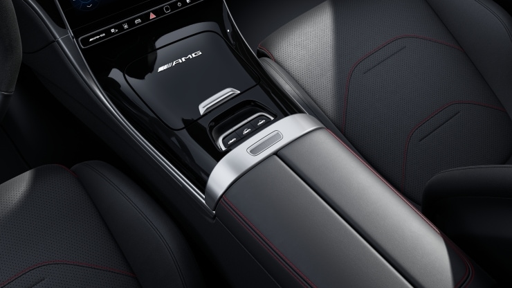 Mittelkonsole in Schwarz hochgl&auml;nzend 1