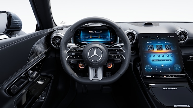 AMG Performance Lenkrad in Leder Nappa &sol; Mikrofaser MICROCUT Bild 1