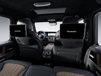 Classe G Véhicule tout-terrain Système d'infodivertissement MBUX High-End à l'arrière