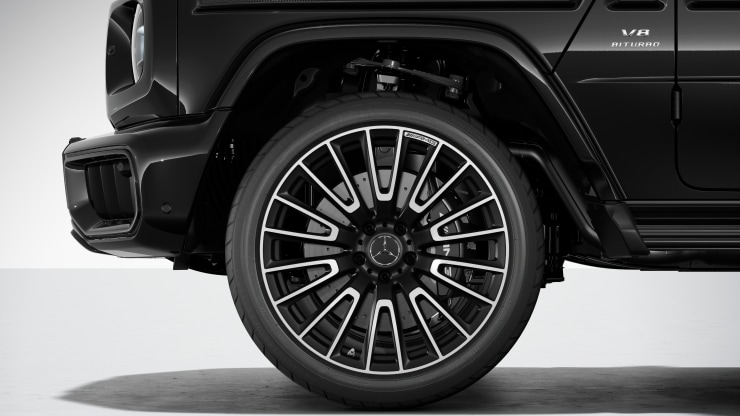 AMG Bremss&auml;ttel vorn und hinten schwarz lackiert Bild 1