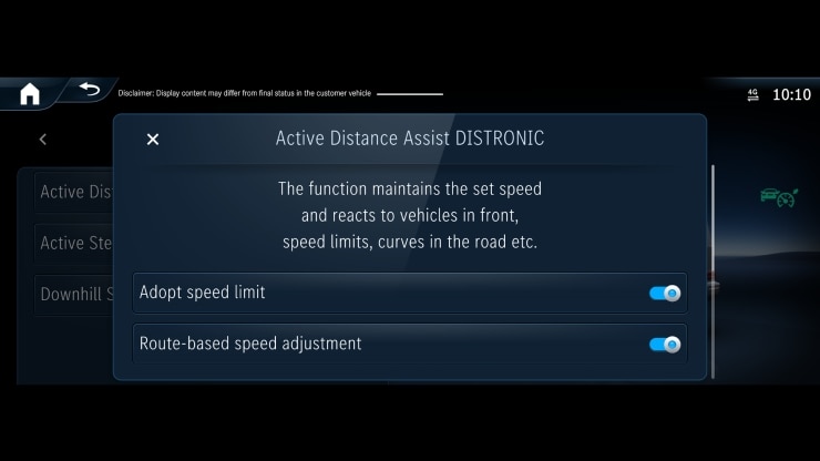 Aktiver Geschwindigkeitslimit-Assistent 2