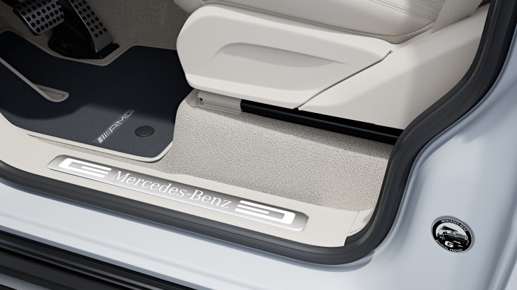 AMG Fu&szlig;matten schwarz 1