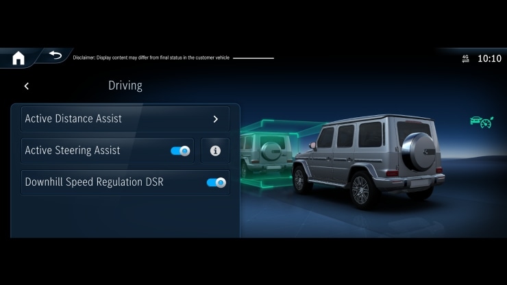 Digitales Extra&colon; Aktiver Abstands-Assistent DISTRONIC 2