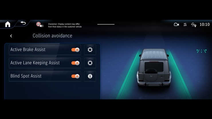 Aktiver Spurhalte-Assistent 2