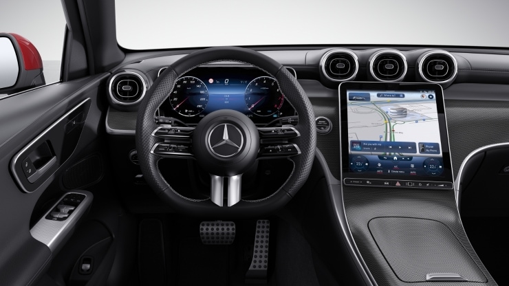 Multifunktions-Sportlenkrad in Leder Nappa Bild 1