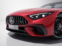 Mercedes-AMG SL Roadster Headlamps and tail lights, darkened