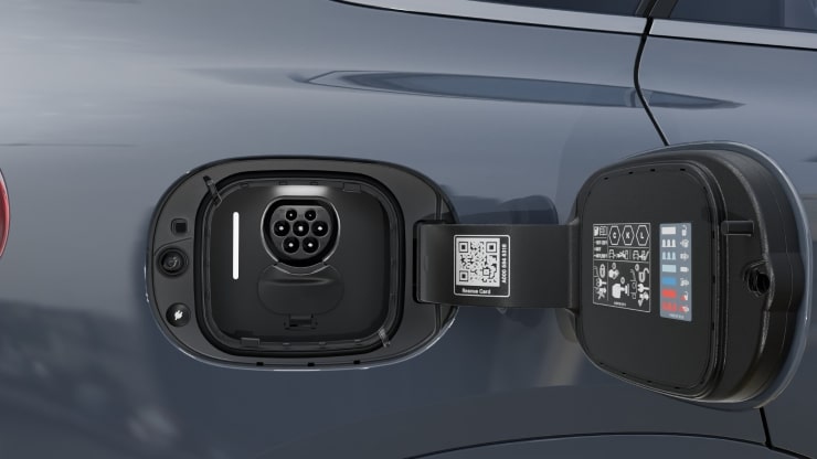 Volet de prise v&eacute;hicule&comma; &eacute;lectrique Image 1