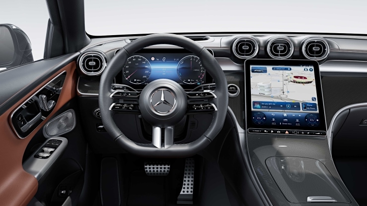 Multifunktions-Sportlenkrad in Leder Nappa 1