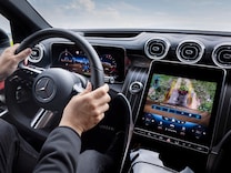 Mercedes-AMG GLC Coupé Capô Transparente