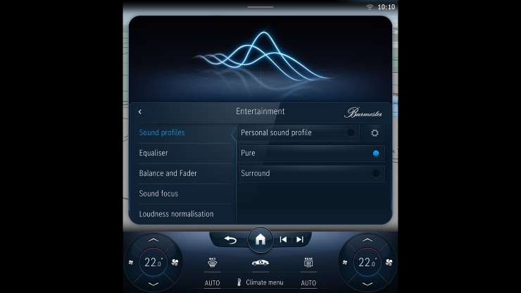 Burmester® 3D-Surround-Soundsystem 1
