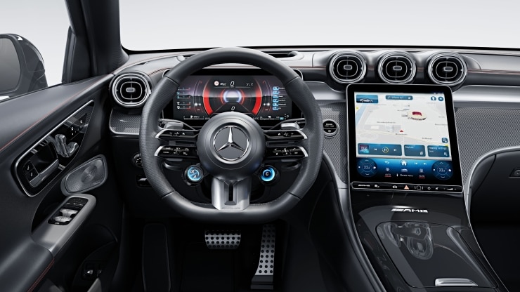 AMG Performance Lenkrad in Leder Nappa 2