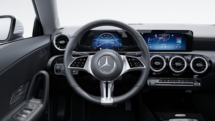 Multifunktions-Sportlenkrad in Leder 1